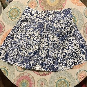 NWT🔥💋 Lauren Ralph Lauren Batik Cotton Fit & Flare Skirt 16